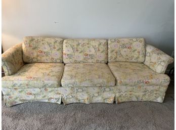 Awesome Vintage Floral Couch 86 Long X 29 Tall X 33 Deep