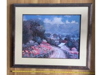 'Land Bountiful' By Kent Wallis, Signed, Framed And Matted, Corporate Richmond Homes Edition