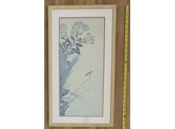 'Spring' By Shunso Hishida, Collectible Lithographic Reproduction, Framed And Matted