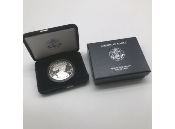 SILVER COIN-2007 American Eagle One Ounce Silver Proof Coin.