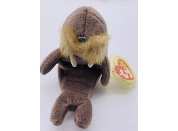 1996 Rare ORIGINAL Beanie Baby, Jolly, Style 4082, Excellent Condition. Never Played With! Stored In Case.