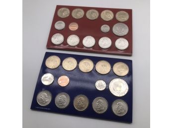 COINS-Two Year 2008 (Philadelphia And Denver) United States Mint Uncirculated Coin Sets.