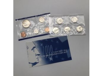 COINS-Year 1999 (philadelphia) United States Mint Uncirculated Coin Set.