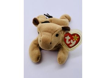 1995 Rare ORIGINAL Beanie Baby, Derby, Style 4008, PVC Pellets! Excellent Condition. Never Played With!