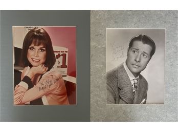 Mary Tyler Moore, Don Ameche, Officially Licensed Autographed Celebrity Photograph