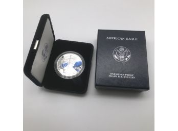 SILVER COIN-2003 American Eagle One Ounce Silver Proof Coin.