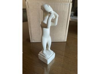 Greek Abstract Statue. Approx. 12 Inches Tall