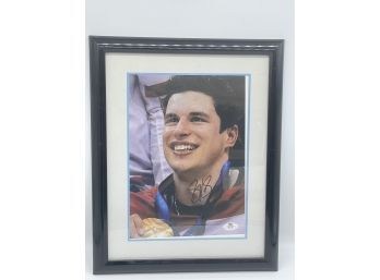 Sidney Crosby Autograph Photo.
