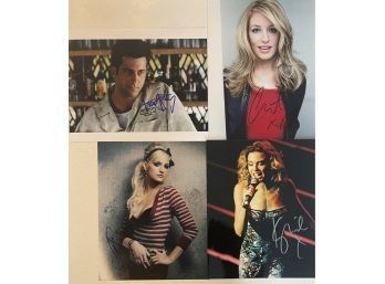 Autographed Troy Garity, Autographed Cat Deeley, Autographed Ashlee Simpson, Autographed Shakira