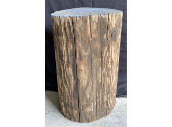 Tree Stump, Approximately 12x12x19 Inches.