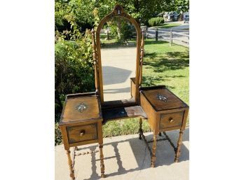Gorgeous Vanity With Mirror From QUAINT AMERICAN FURNITURE Stickley Bros Co.