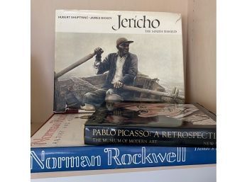 Fantastic Collection Of Books, Incl. Norman Rockwell And Picasso Books