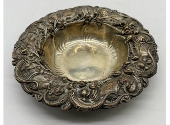 ART NOUVEAU BORDER ROUND MINT BOWL 6' #6194 BY WHITING MFG Co. STERLING