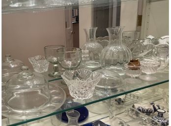 Crystal Vases, Crystal Bowls, Cake Platter