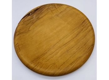 Hand Crafted Wood Plate By Artist Greg Morris, Made In New Zealand