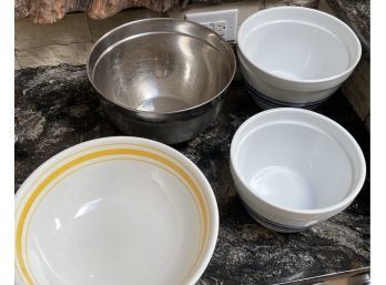 Assortment Of Mixing Bowls, Ranging In Sizes. (4)