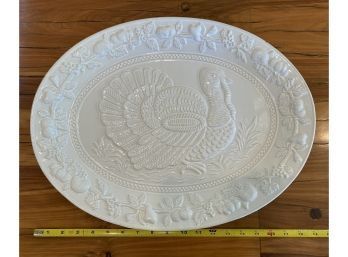 Just In Time For Thanksgiving! Turkey Serving Platter, Brand Unknown