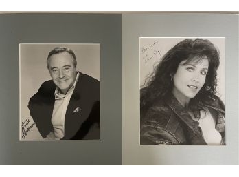 Jack Lemmon, Erin Gray, Officially Licensed Autographed Celebrity Photograph