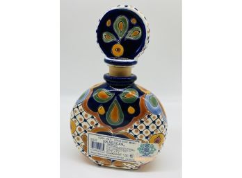 Hand Painted Decanter From San Francisco WORLD SPIRITS Competition. Approximately 8 Inches Tall.