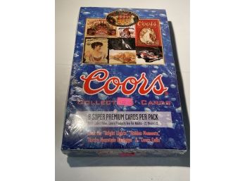 Coors Collectors Cards, Unopened. 36 Packs With 8 Cards In Each!