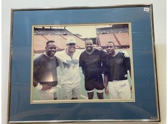 Emmitt Smith And Neal Anderson Authentic Autographed Picture.