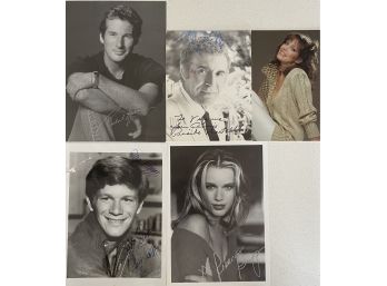 Richard Gere, Ricardo Montalban, Rebecca Romijn, Mitch Vogel, Licensed Celebrity Autographed Photograph