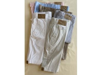 Lot Of 7 Size 42 Mens Shorts By Roundtree & York With Original Tags! Originally Priced $30 Each