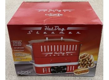 Retro Style Hot Dog Steamer In Original Box