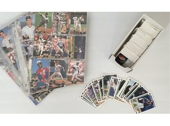 1992, Topps, Stadium Club, MLB Baseball Treating Cards, 1991, Upper Deck