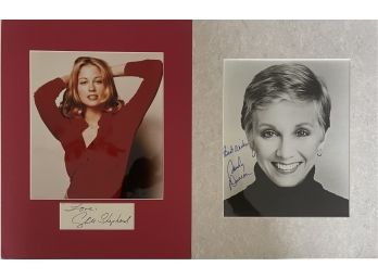 Cybill Shepard, Miriam Karlin, Officially Licensed Autographed Celebrity Photograph