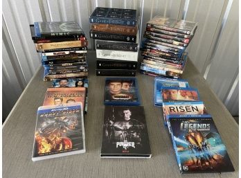 GAME OF THRONES, The Punisher, Lord Of The Rings, Deadpool And So Many More DVDs!!