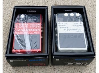 BOSS Loop Station And Noise Suppressor In Original Packaging