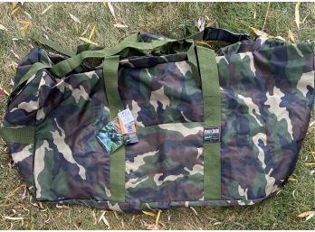 Camouflage Duffle Bag With Original $79.99 Price Tag By Pine Creek