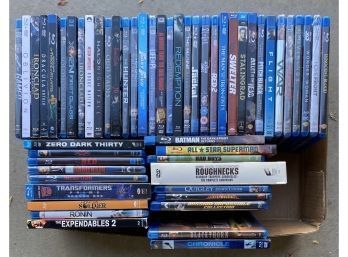 Box Of Blue Ray DVDs Including Fast And Furious, Zero Dark Thirty And More!