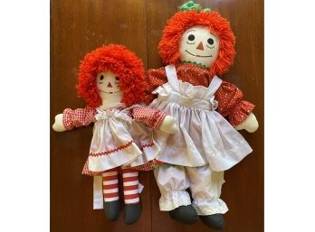 Authentic Antique Raggety Anne Dolls