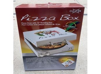 Pizza Oven With 12 Rotating Pan In Original Box, All Contents Included