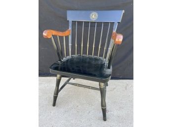 Wagner College, Staten Island N.Y. 1883 Wooden Chair By Nichols And Stone Co . Beautiful Condition!
