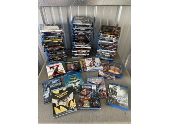 MASSIVE COLLECTION Of DVDs, Superman Animated, World War Z, Handel And Gretel, Clash Of The Titans And More!