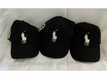 Three Ralph Lauren POLO Hats With Original Tags! Priced At $49.50 Each