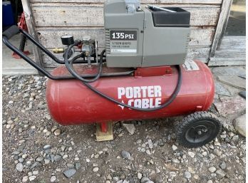 Porter Cable Air Compressor. 135 PSI.