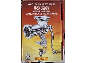 PORKERT Meat Mincer In Original Packaging