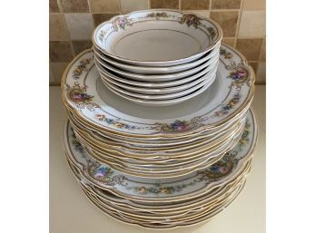 Beautiful China Set (plates And Bowls) By BLACK KNIGHT