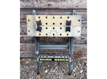 Single Foldable Work Bench By Central Machinery