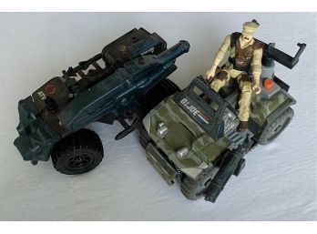 Two Authentic G.I. JOE ATV With 2008 Leatherneck Character