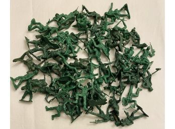 Authentic Vintage Army Men! Green Army Men. Collectible Toys.