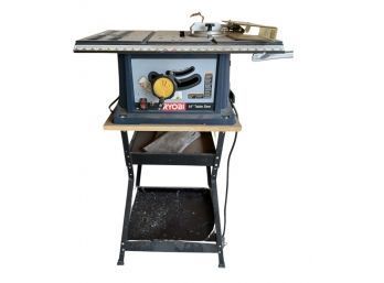 RYOBI 10 In. Table Saw.