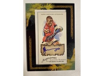 Topps Allen & Ginter Certified Autograph Card. Takudzwa Ngwenya Rugby Star. (M)