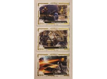 Adventures Of R2 D2 STAR WARS Masterwork Trading Cards By TOPPS. Numbered 03/99, 47/99, And 1999