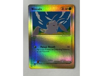 Pokemon Nincada, 40 HP. 66/97 Reverse Holo Card. 2003.