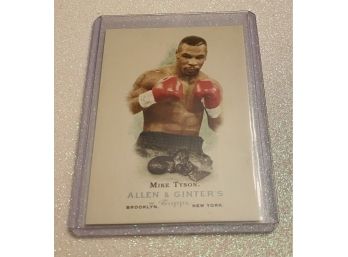 2006 Mike Tyson Collectible Trading Card By TOPPS, Allen & Ginter Edition
